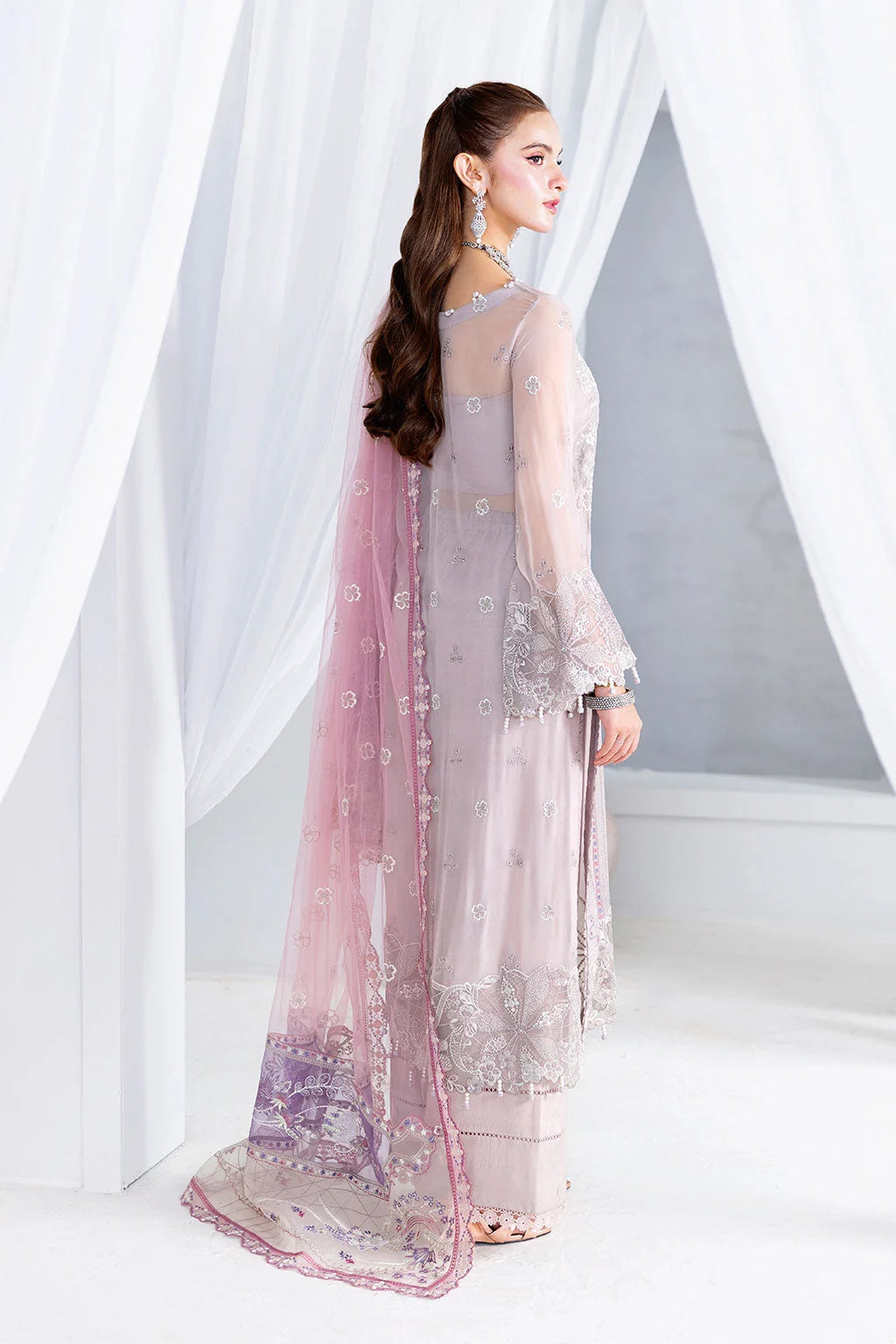 Luxury Embroidered Ramsha Arzoo 3PC Unstitched Lawn U-209