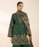 Sapphire Embroidered 3PC | U3PESG25V121