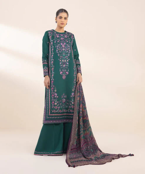 Sapphire Embroidered 3PC | U3PE-SG25V1-22