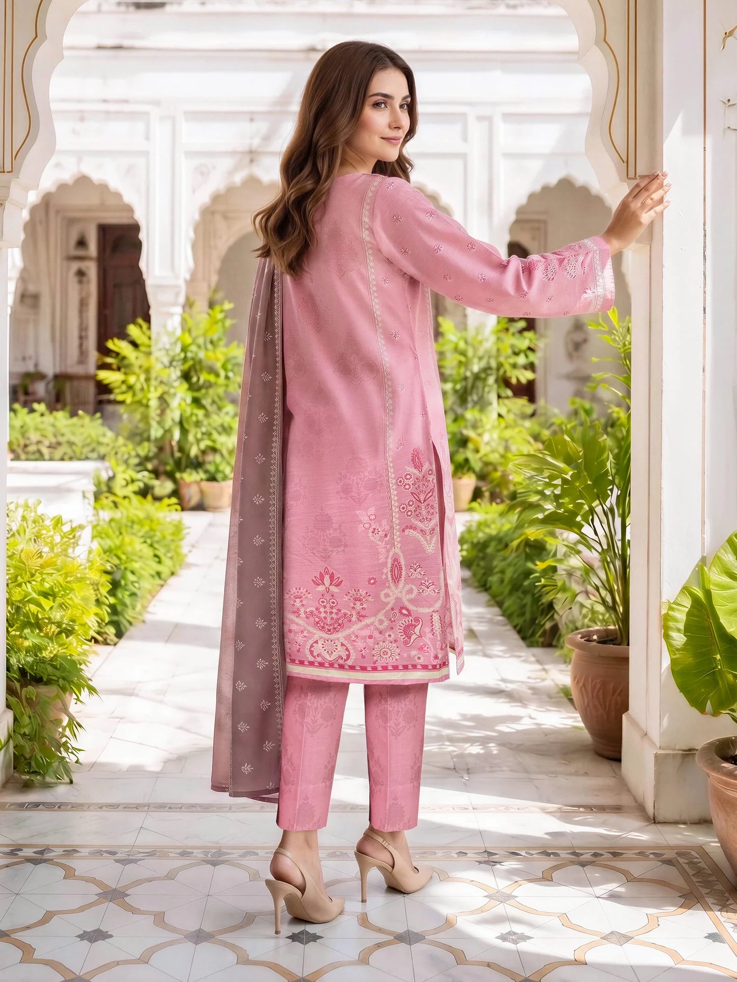 Limelight Unstitched 3PC Khaddar (U4413SU-3PC-489)