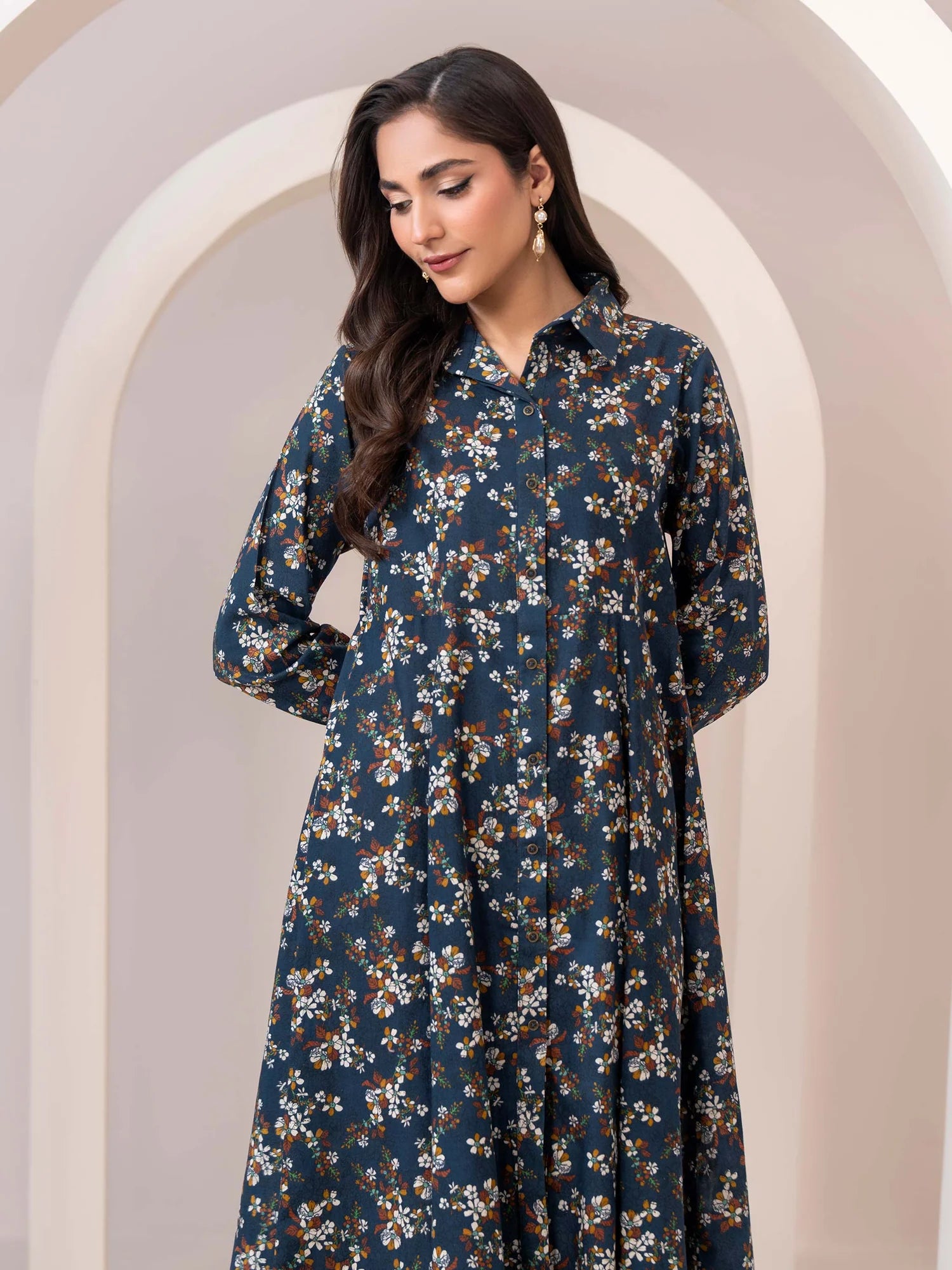 Limelight Unstitched 1 PC Khadddar Shirt  (U4532SH-SSH-143)
