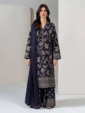 Limelight Unstitched 3PC Slub Khaddar Paste (U4595SU-3PC-143)