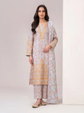 Limelight Unstitched 3PC Slub Khaddar Paste (U4601SU-3PC-489)