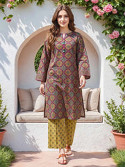 Limelight Unstitched 2PC Lawn Suit - U4725ST-2PC-374