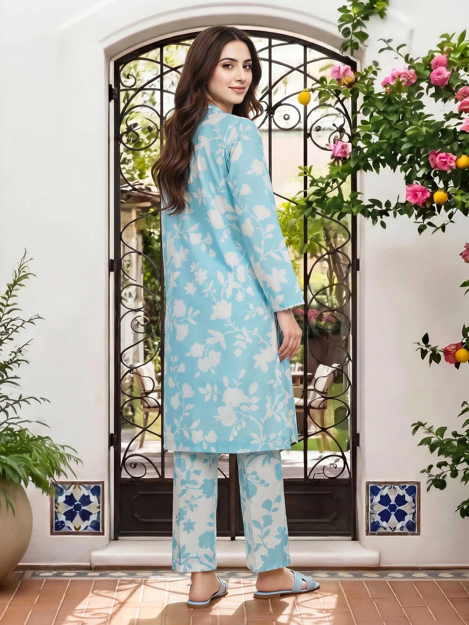Limelight Unstitched 2PC Lawn Suit - U4780ST-2PC-199
