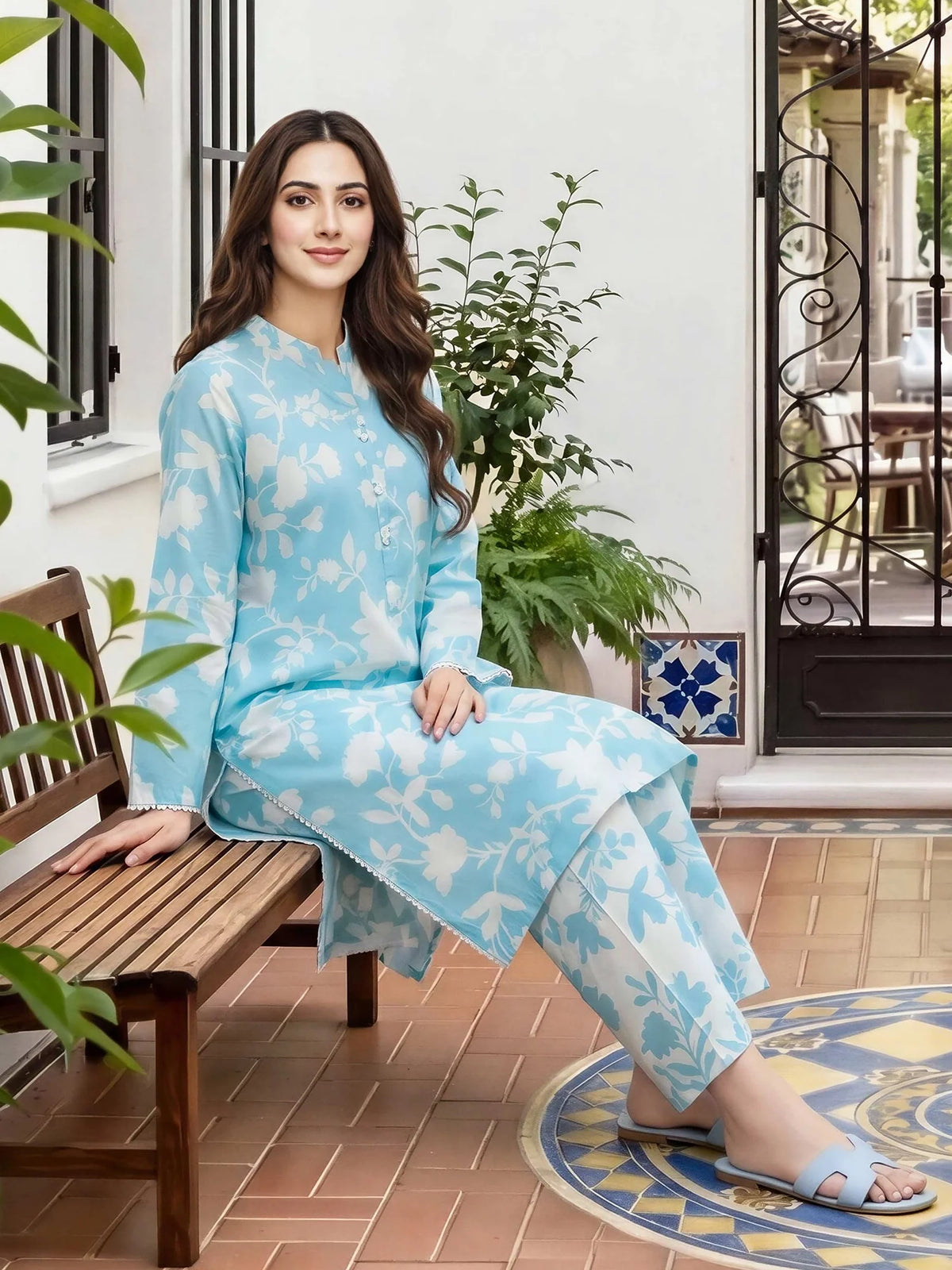 Limelight Unstitched 2PC Lawn Suit - U4780ST-2PC-199