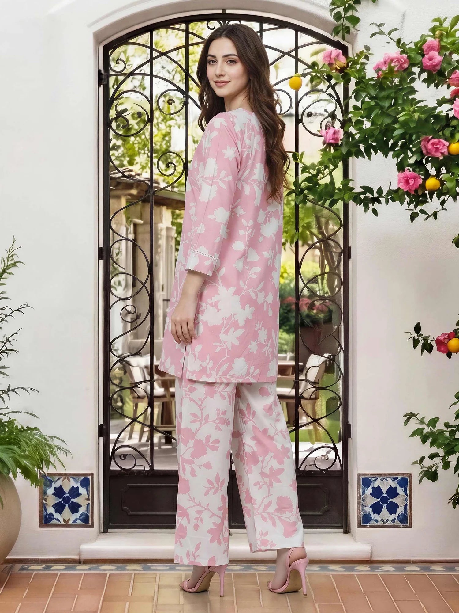 Limelight Unstitched 2PC Lawn Suit - U4780ST-2PC-489