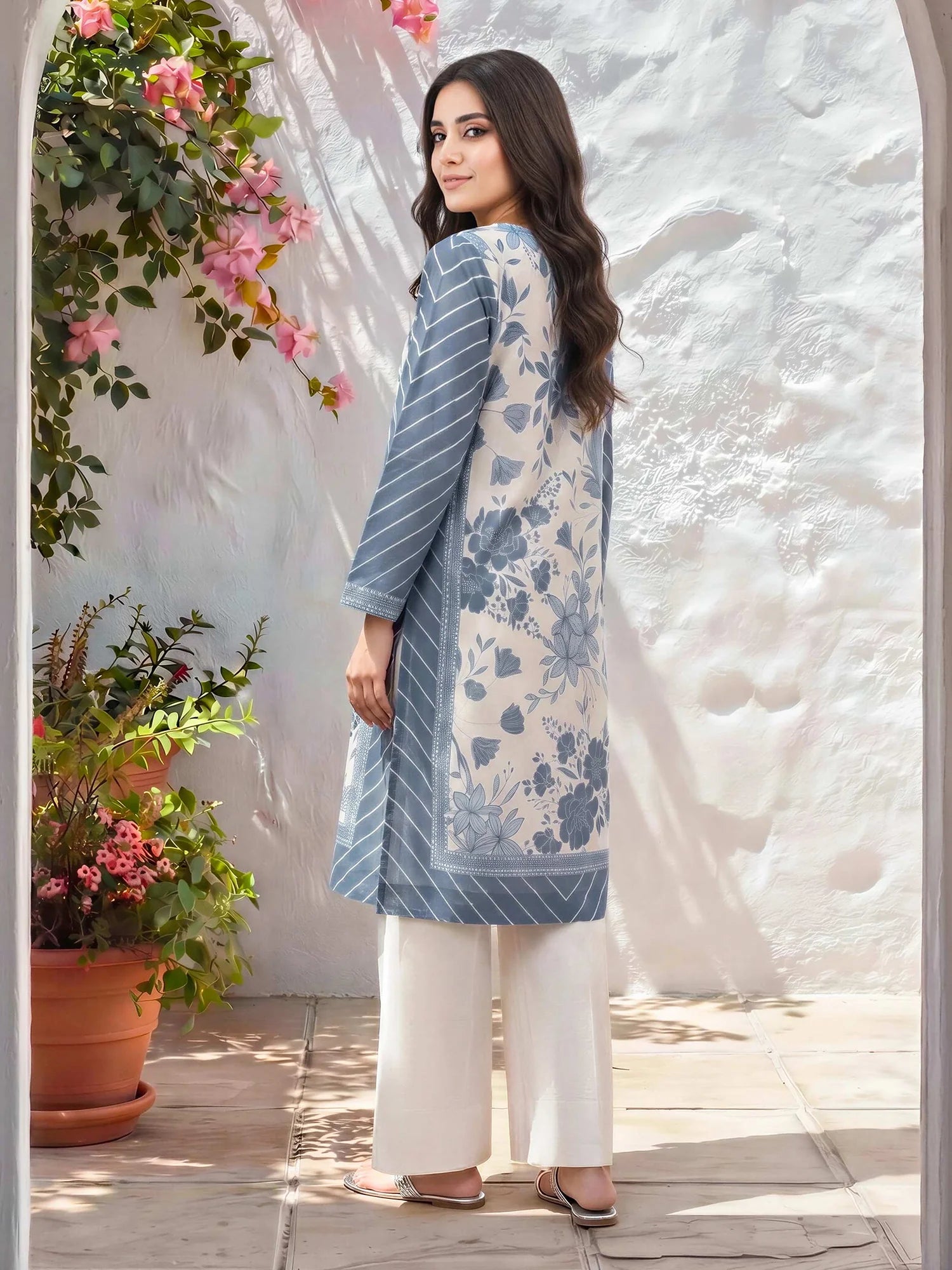 Limelight Unstitched 1 PC Lawn Shirt  -U4855SH-SSH-143