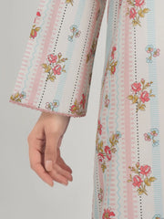 Limelight Unstitched 2PC Lawn Suit - U4899ST-2PC-014