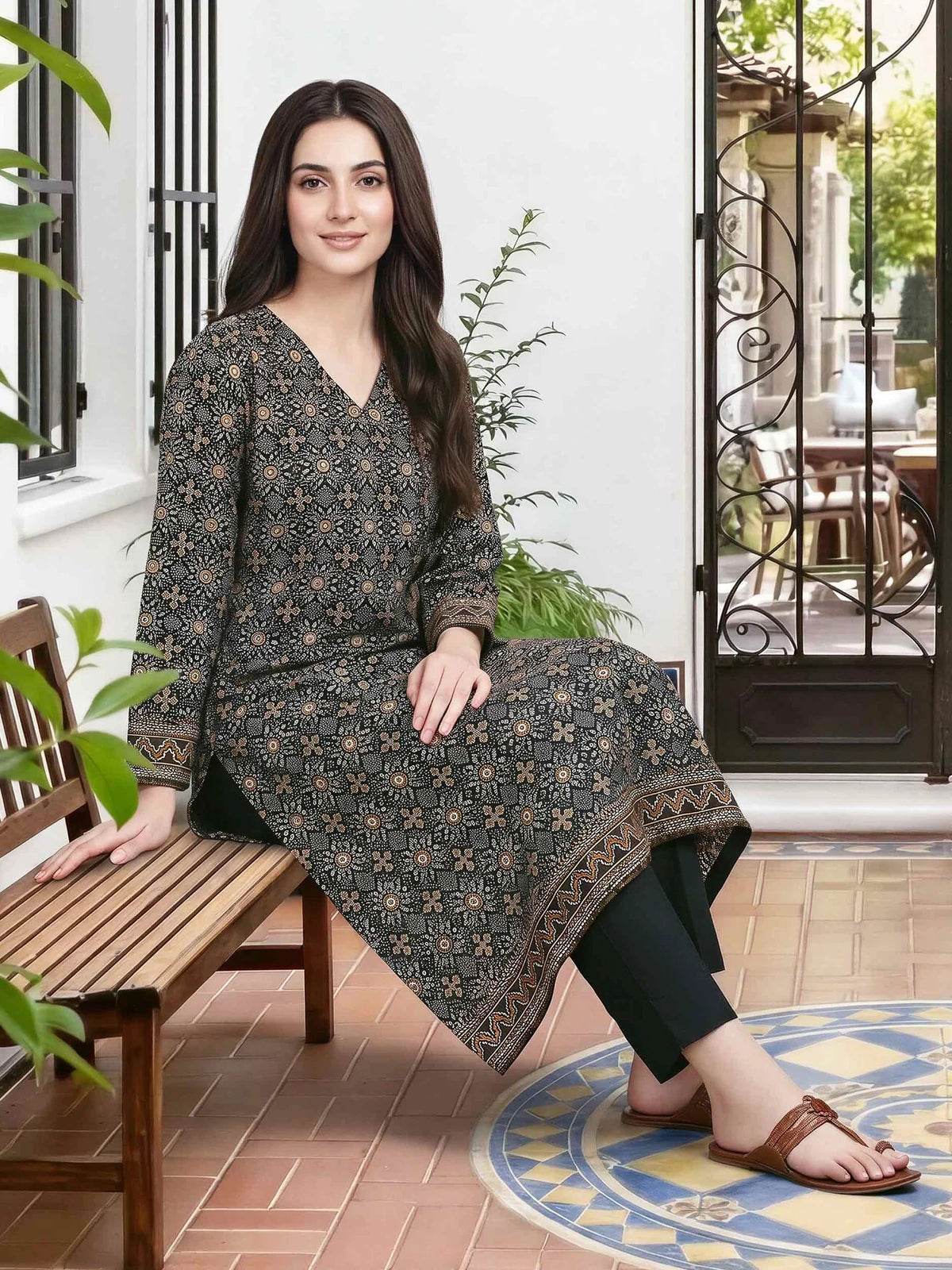 Limelight Unstitched 1 PC Lawn Shirt  -U4953SH-SSH-034