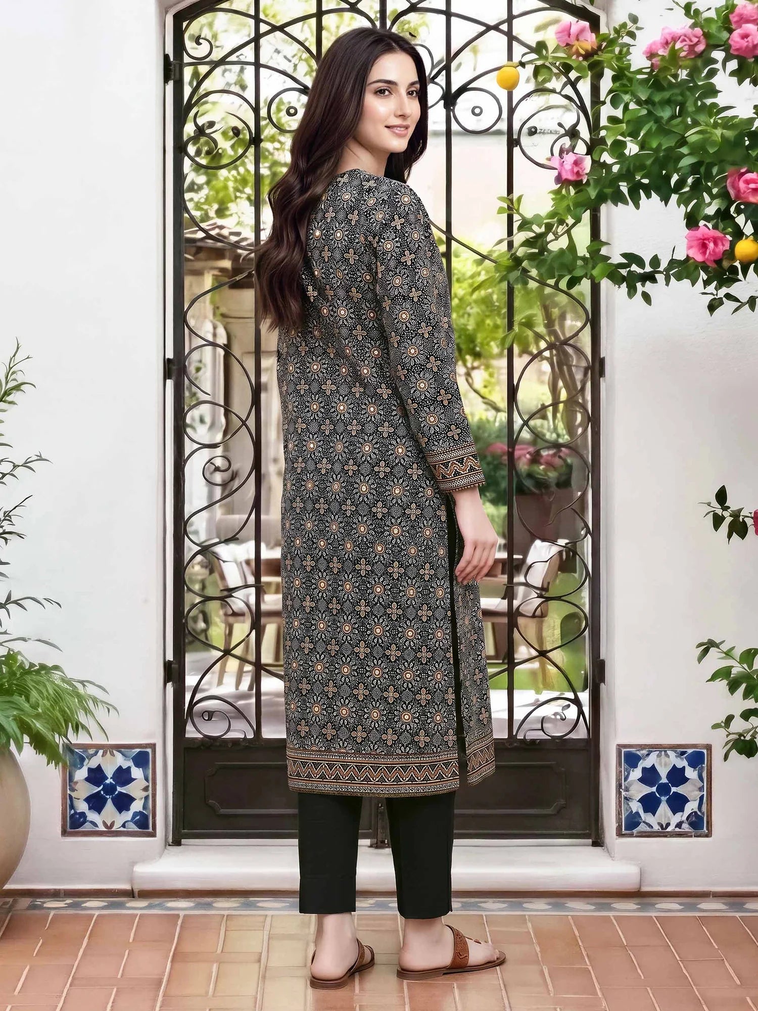 Limelight Unstitched 1 PC Lawn Shirt  -U4953SH-SSH-034