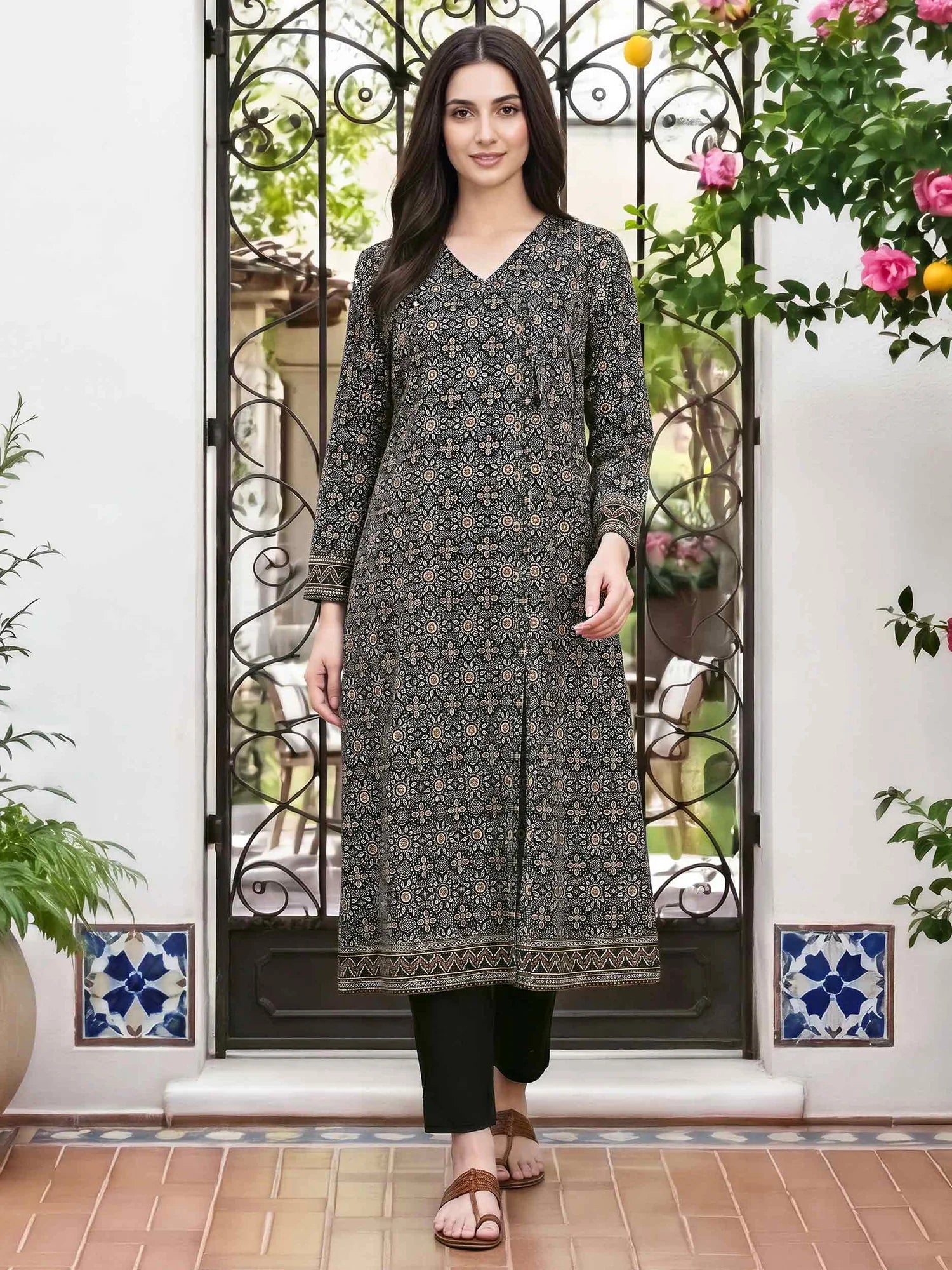 Limelight Unstitched 1 PC Lawn Shirt  -U4953SH-SSH-034