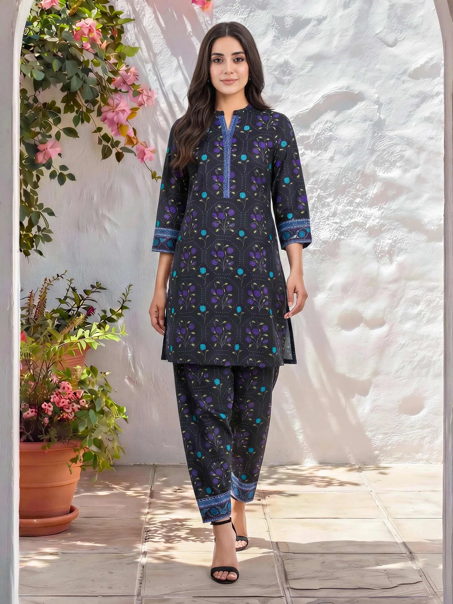 Limelight Unstitched 1 PC Lawn Shirt  -U4977SH-SSH-034
