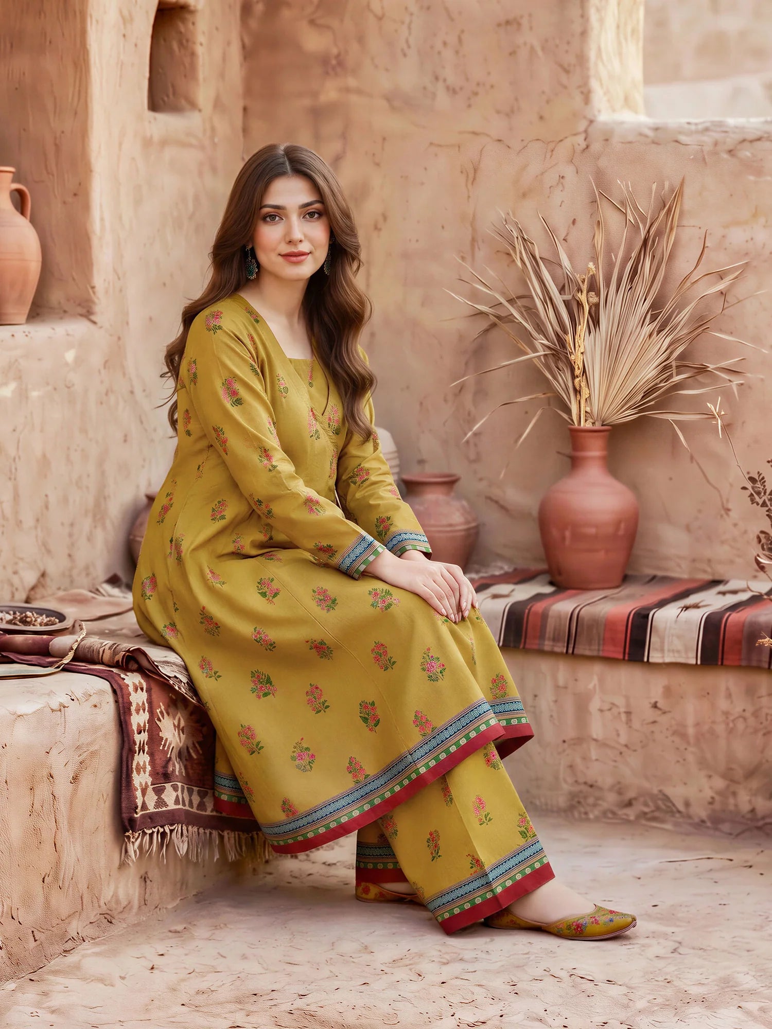 Limelight Unstitched 1 PC Khadddar Shirt  (U5451SH-SSH-374)