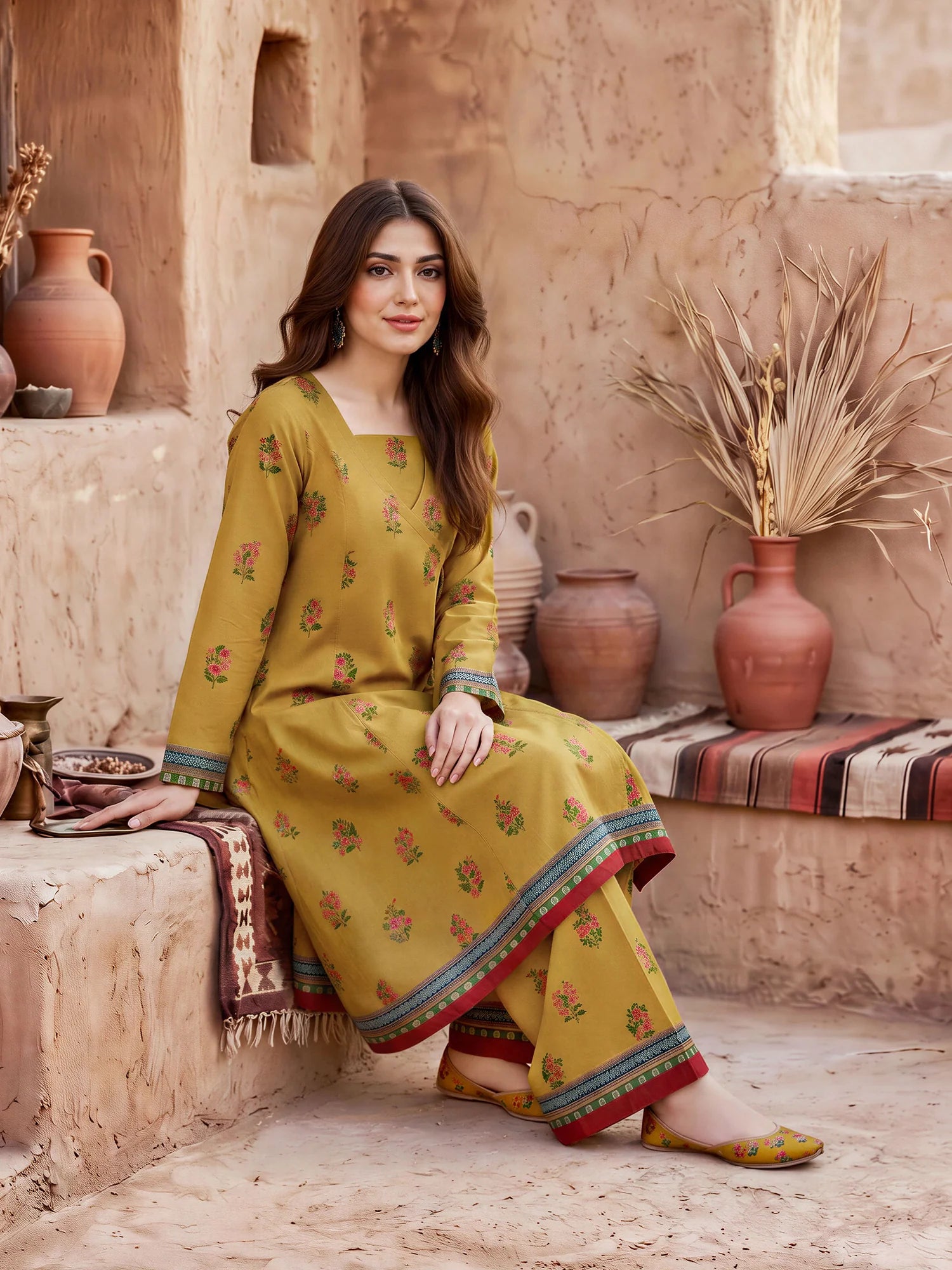 Limelight Unstitched 1 PC Khadddar Shirt  (U5451SH-SSH-374)