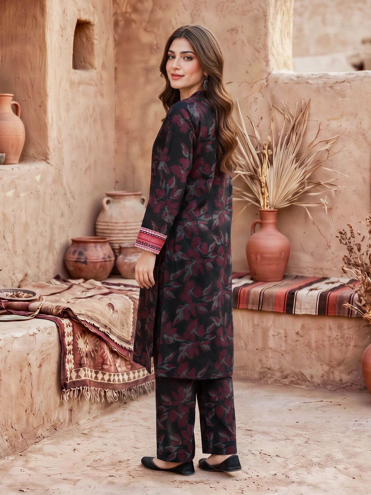 Limelight Unstitched 1 PC Khadddar Shirt  (U5453SH-SSH-034)