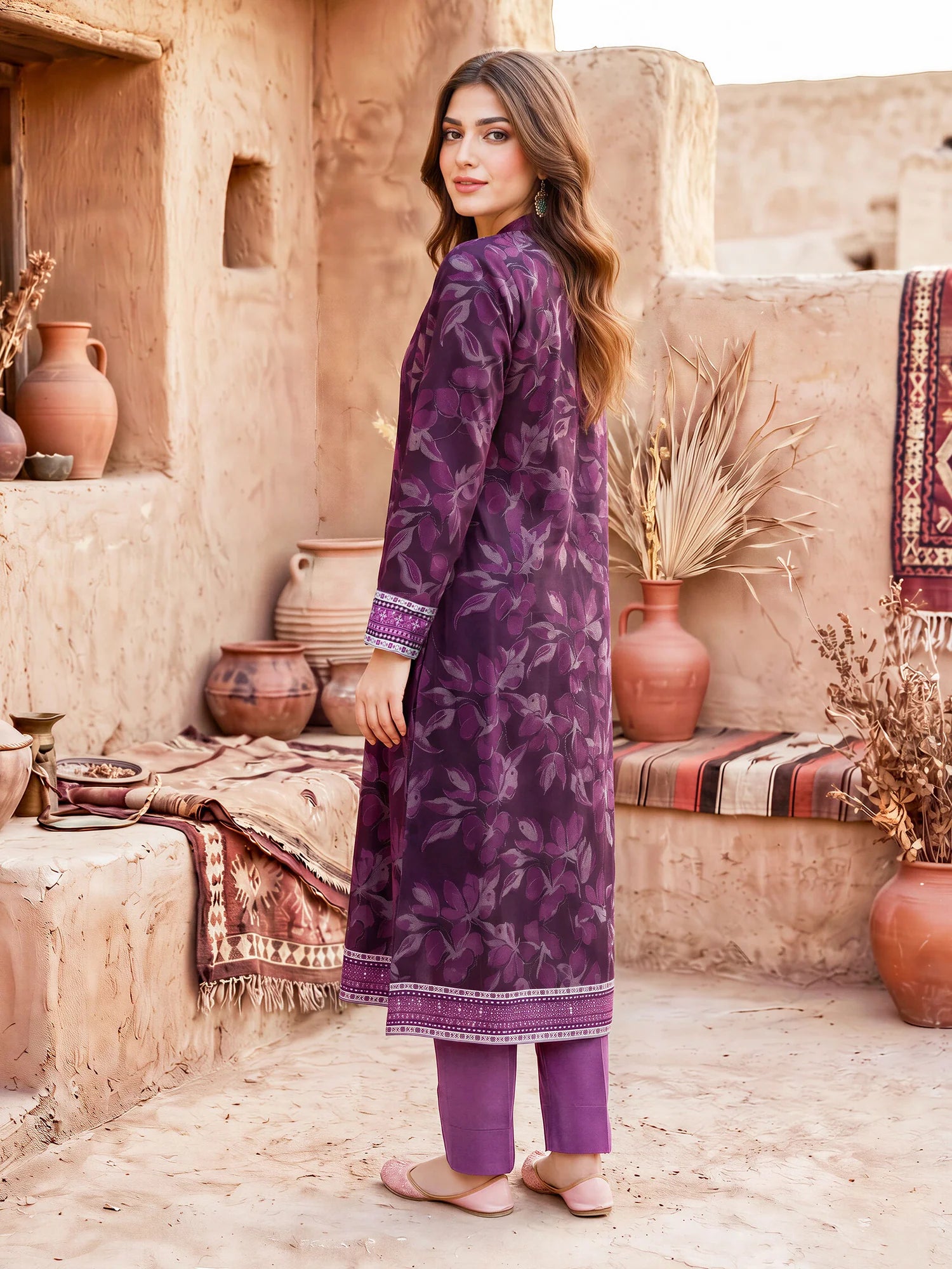 Limelight Unstitched 1 PC Khadddar Shirt  (U5453SH-SSH-610)