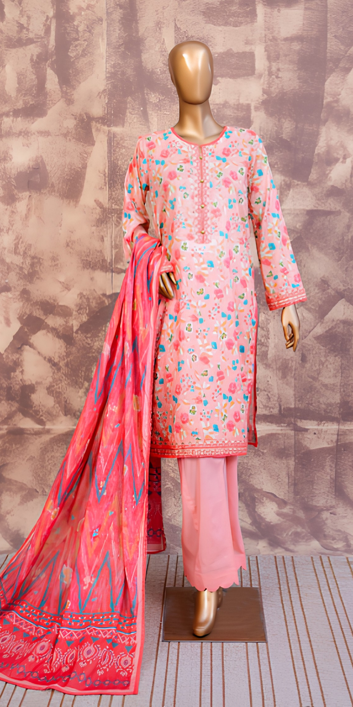 Mehak 3PC Essential Lawn Vol-6| MEH-R-26819