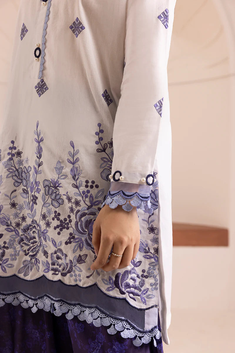 Zellbury 2PC Embroidered Shirt Shalwar 0187