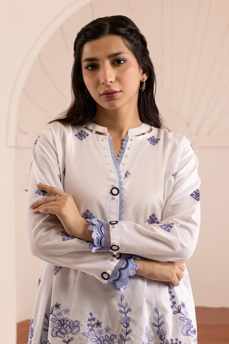 Zellbury 2PC Embroidered Shirt Shalwar 0187