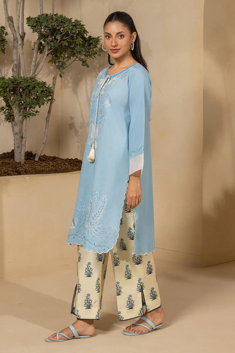 Zellbury 2PC Embroidered Shirt Shalwar 0189