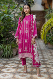 ZELLBURY | ChikanKari 3PC Embroidered Shirt Shalwar Dupatta