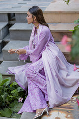 ZELLBURY ChikanKari Embroidered Shirt Shalwar Dupatta 3PC 4052