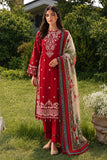 ZELLBURY | ChikanKari 3PC Embroidered Shirt Shalwar Dupatta
