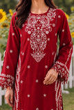 ZELLBURY | ChikanKari 3PC Embroidered Shirt Shalwar Dupatta