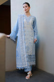 ZELLBURY | ChikanKari 3PC Embroidered Shirt Shalwar Dupatta