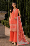 ZELLBURY | ChikanKari 3PC Embroidered Shirt Shalwar Dupatta