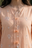ZELLBURY | ChikanKari 3PC Embroidered Shirt Shalwar Dupatta