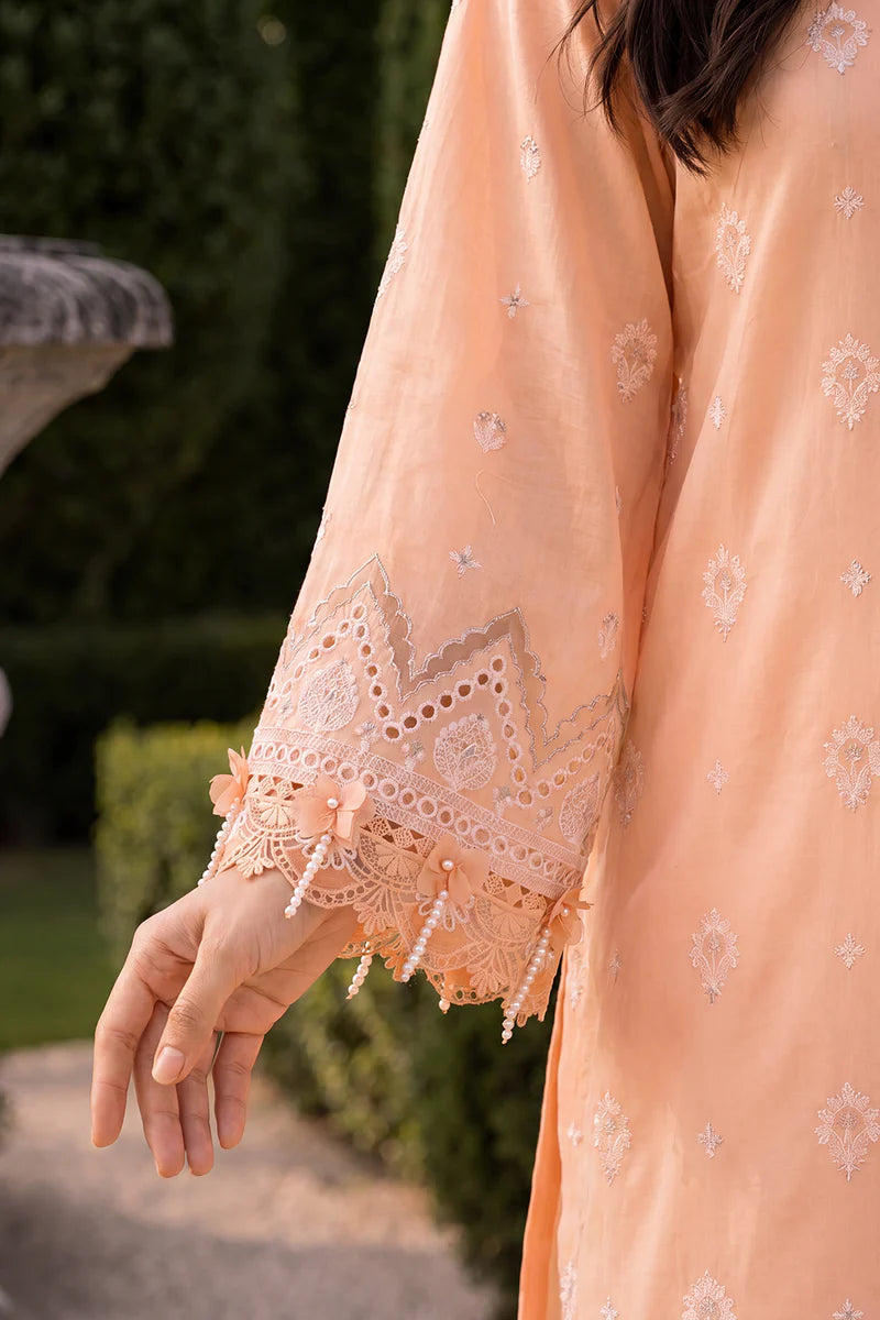 ZELLBURY | ChikanKari 3PC Embroidered Shirt Shalwar Dupatta