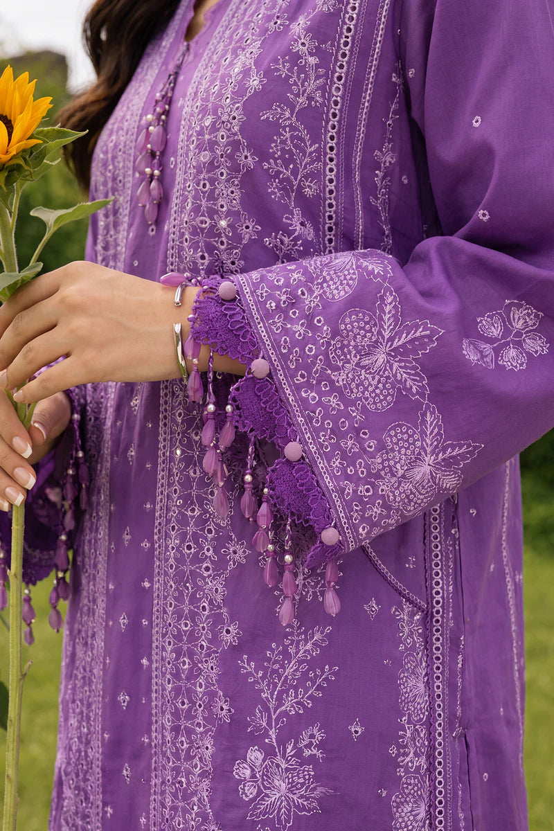 ZELLBURY | ChikanKari 3PC Embroidered Shirt Shalwar Dupatta