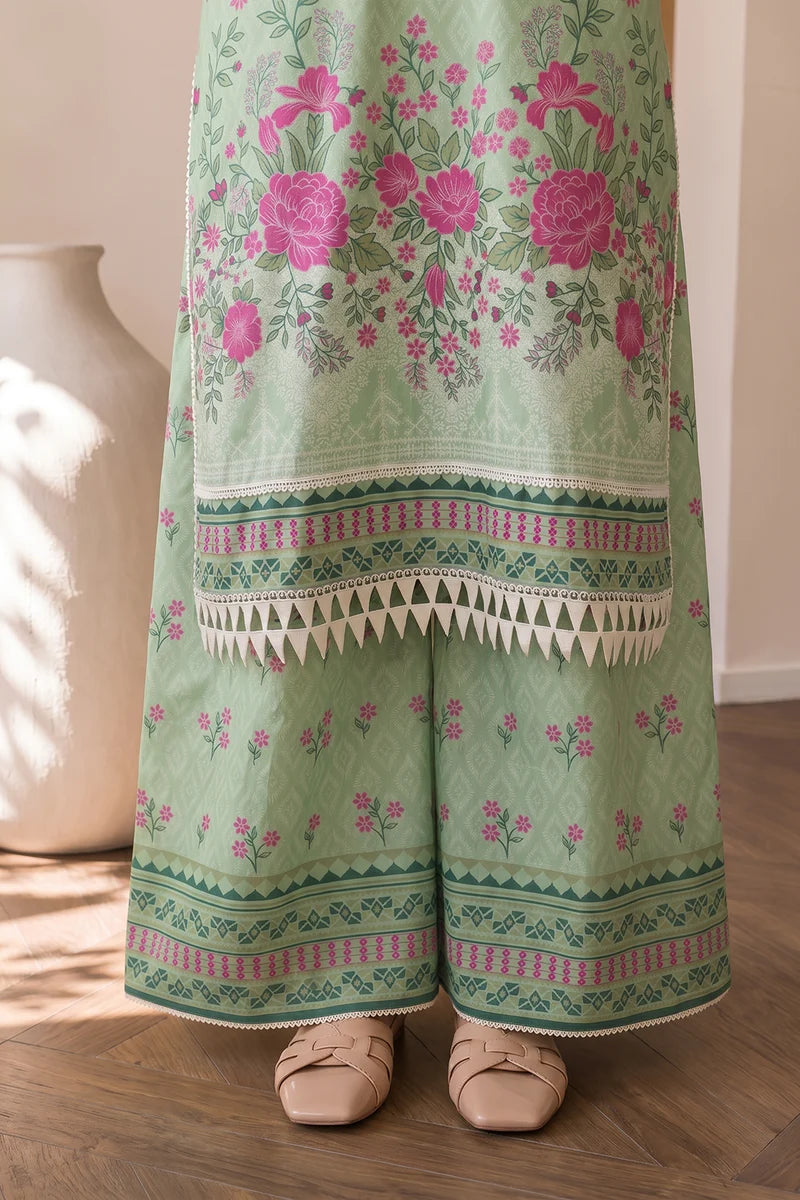 ZELLBURY | Embroidered Cotton 2PC Shirt Shalwar 0016
