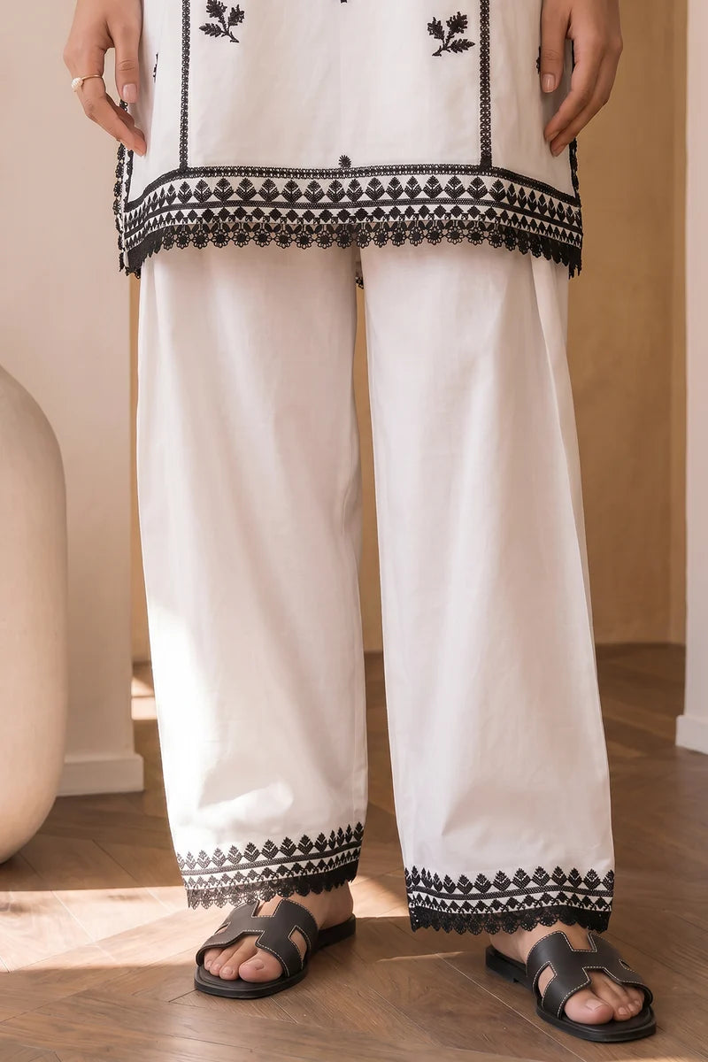 ZELLBURY | Embroidered Cotton 2PC Shirt Shalwar 0021