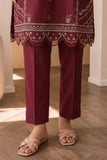 ZELLBURY | Embroidered Cotton 3PC 0061