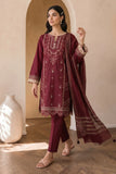 ZELLBURY | Embroidered Cotton 3PC 0061