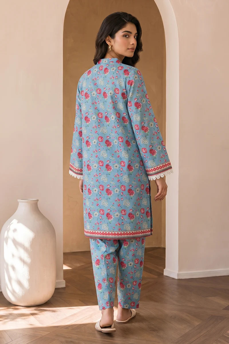 ZELLBURY | Printed Cotton 2PC Shirt Shalwar 0012