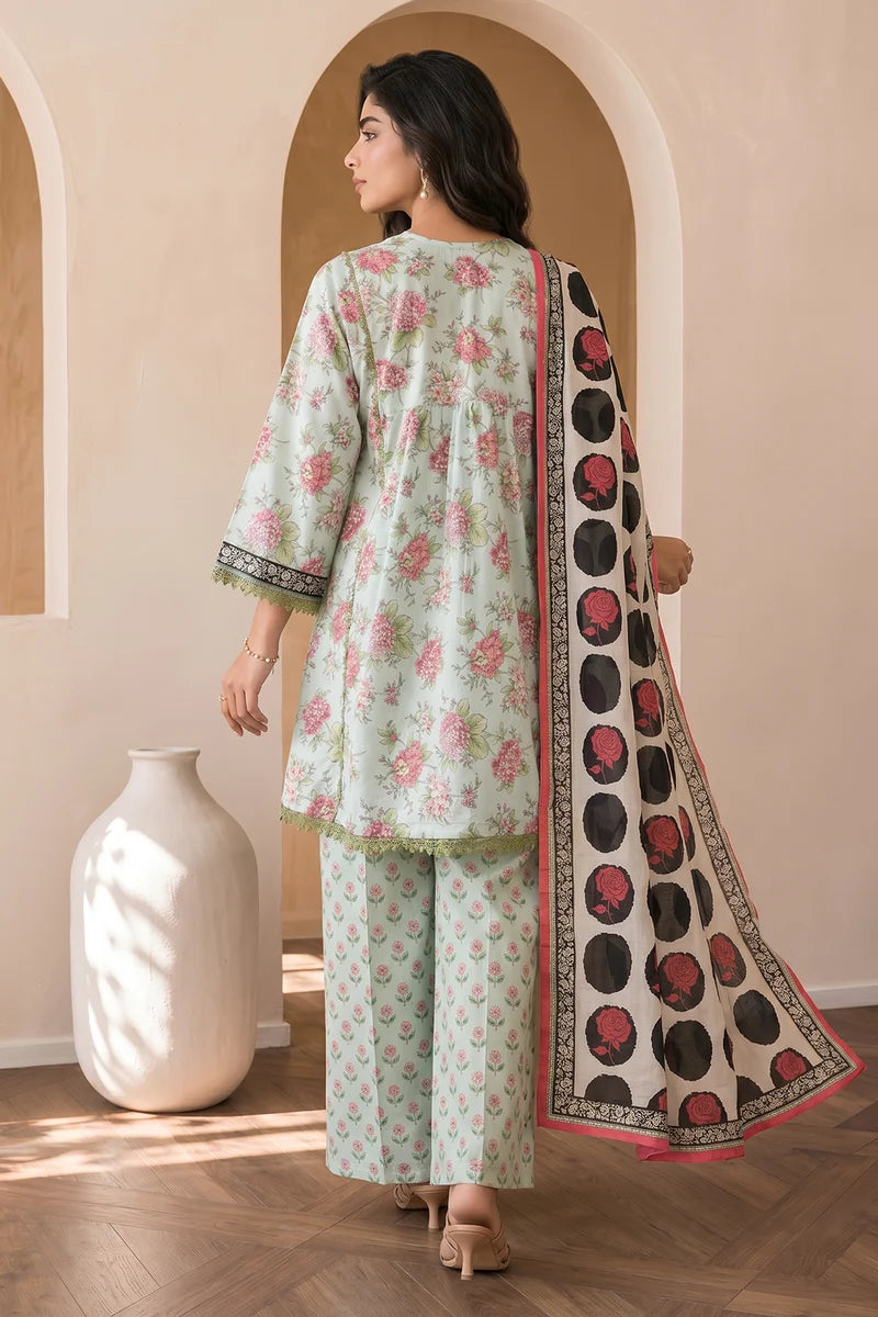 ZELLBURY | Printed Cotton 3PC 0046