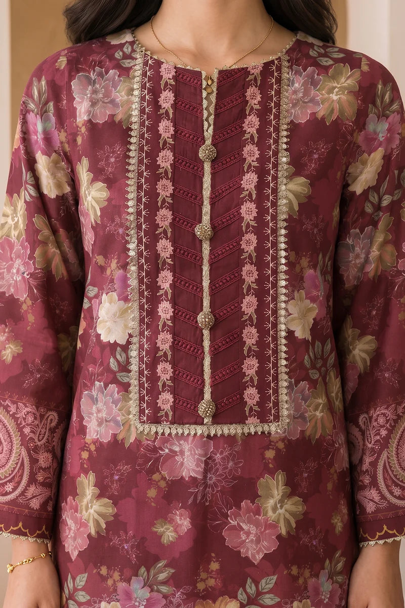 ZELLBURY | Printed Cotton 3PC 0047