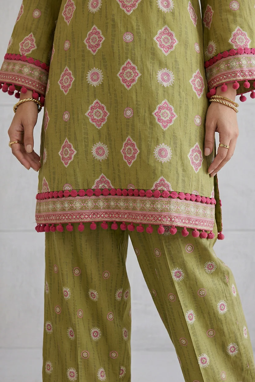 Zellbury 2PC Embroidered Shirt Shalwar 0673