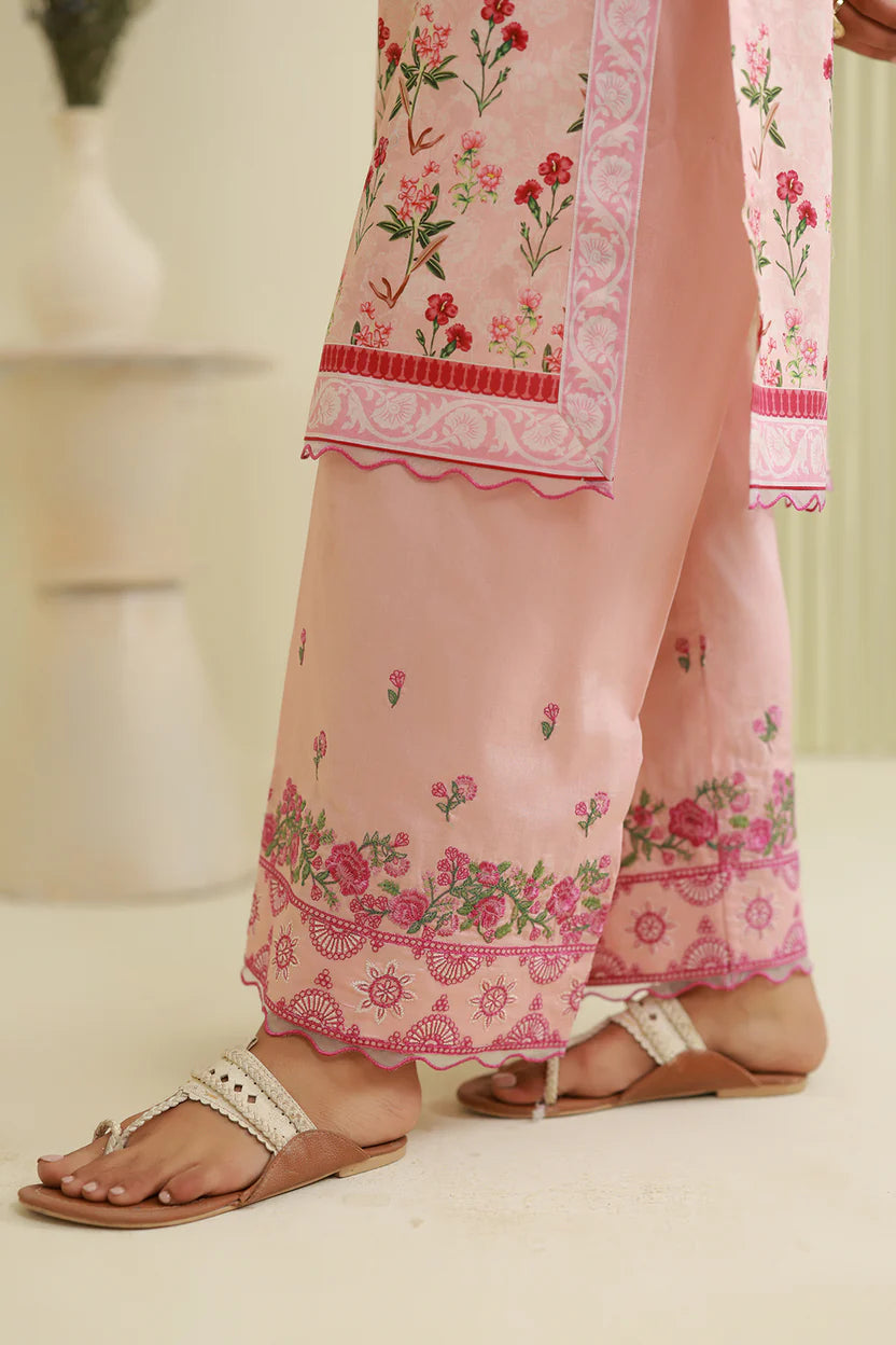 Zellbury 2PC Embroidered Shirt Shalwar 0744