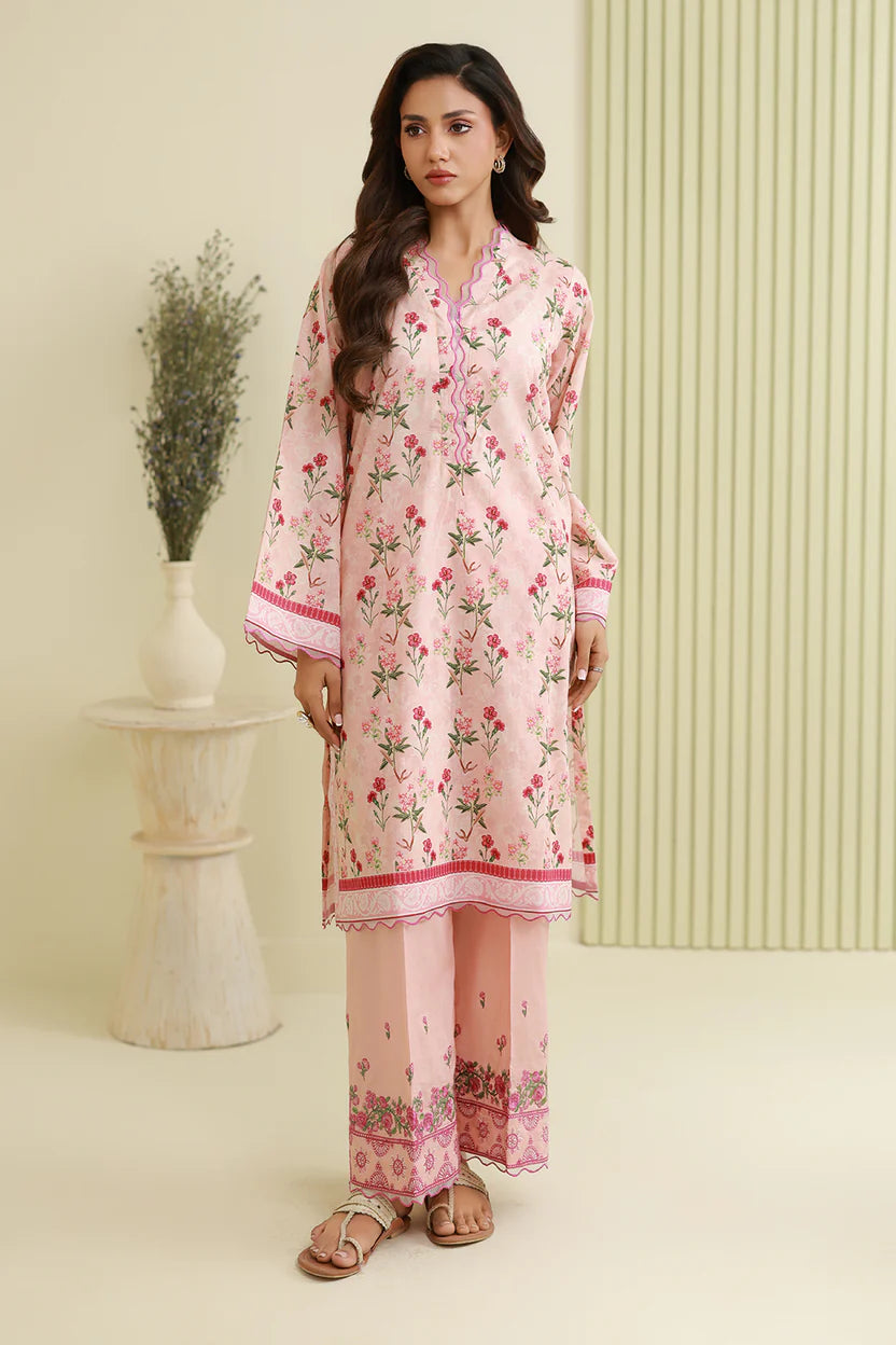 Zellbury 2PC Embroidered Shirt Shalwar 0744
