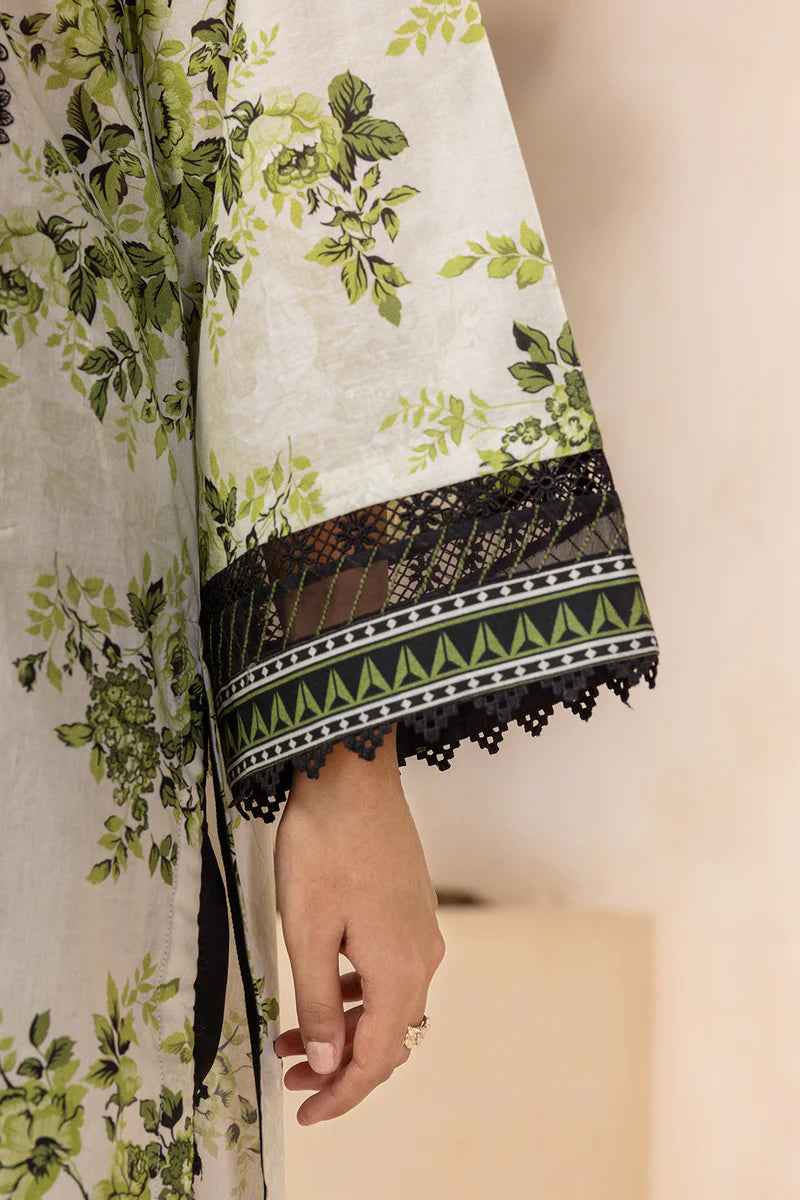 Zellbury 2PC Embroidered Shirt Dupatta 0868