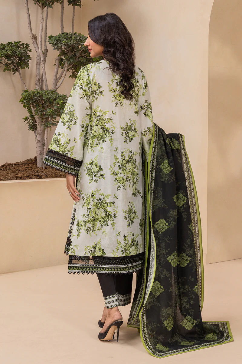 Zellbury 2PC Embroidered Shirt Dupatta 0868