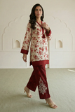 Zellbury 2PC Embroidered Shirt Shalwar 0871