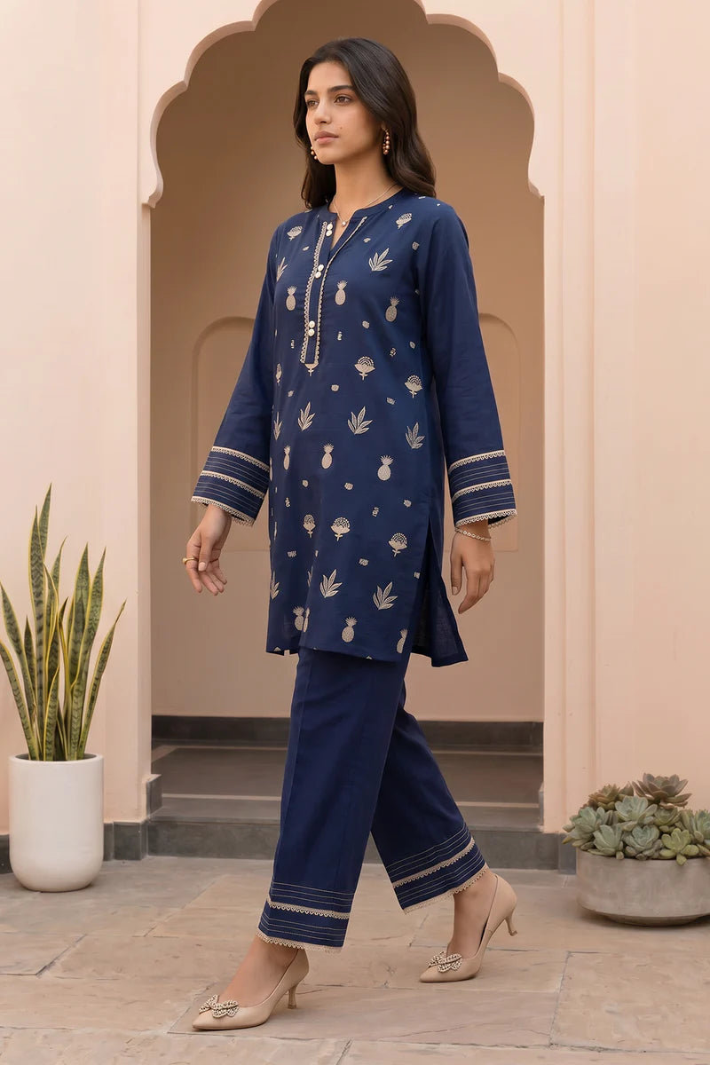 Zellbury 2PC Embroidered Shirt Shalwar 1217