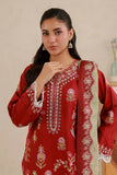 Zellbury 3PC Jacquard Shirt Shalwar Dupatta 0511