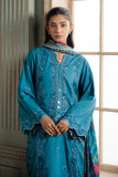 Zellbury 3PC Embroidered Shirt Shalwar Dupatta 0588